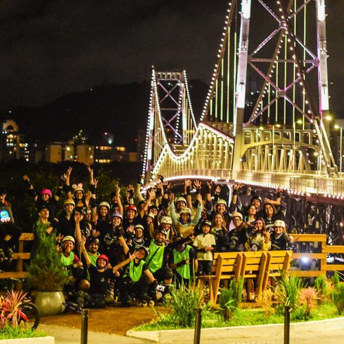 PATINAÇÃO NA PONTE