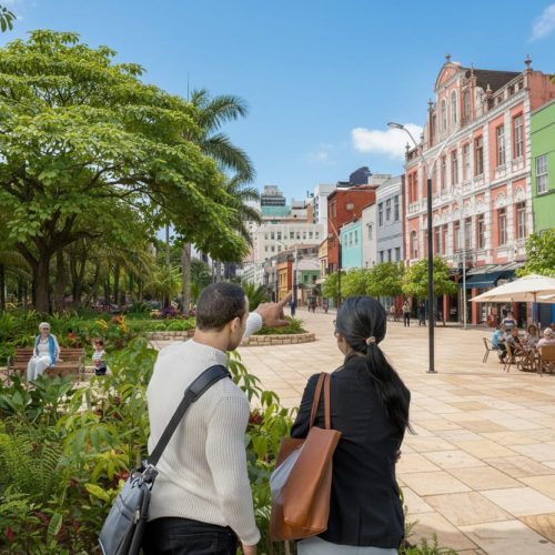 O Centro de Florianópolis volta a ser das pessoas