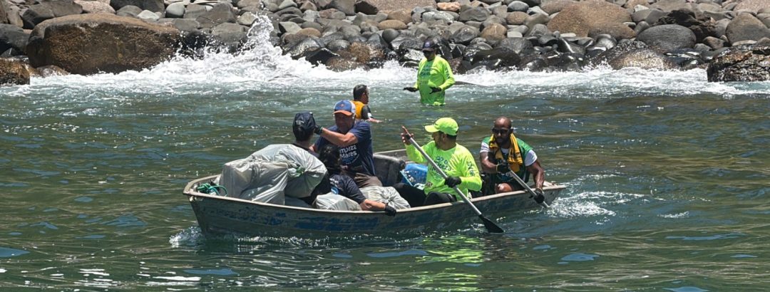 Limpeza dos Mares coleta cinco toneladas de resíduos apenas em 2025