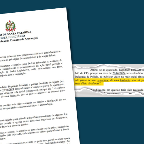 Deputado Condenado por Injúria